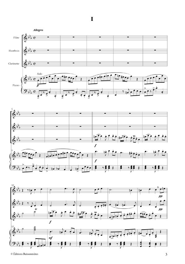 Sonate klezmer pour flûte, hautbois, et piano Scop Les