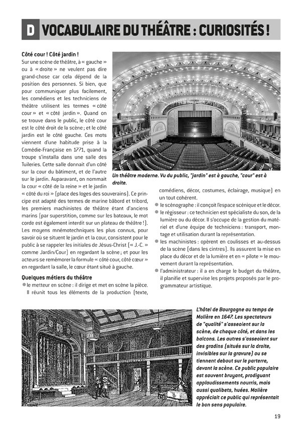 Fiche lecture les fourberies de scapin