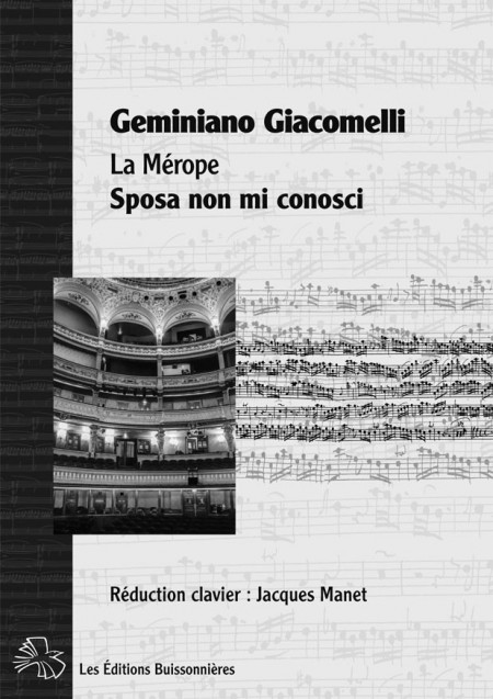 Giacomelli : Sposa non mi conosci (La Merope)