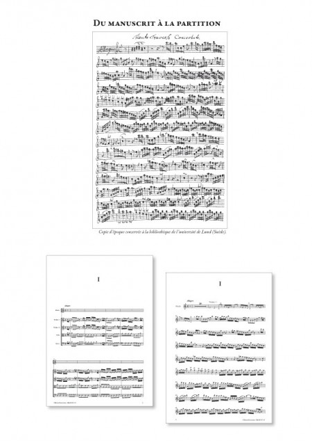 Johann Adolf HASSE (1699-1783) : Concerto pour flûte & orchestre