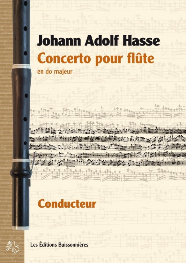 Johann Adolf HASSE (1699-1783) : Concerto pour flûte & orchestre