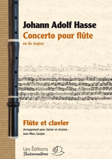 Johann Adolf HASSE (1699-1783)  : Concerto pour traverso & clavier