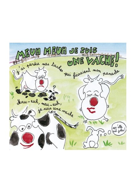 Les chansons animalières de Jean-Yves Lacombe, livre + CD