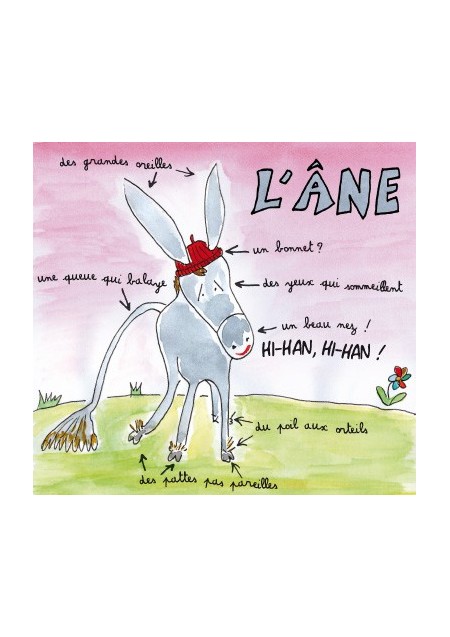 Les chansons animalières de Jean-Yves Lacombe, livre + CD