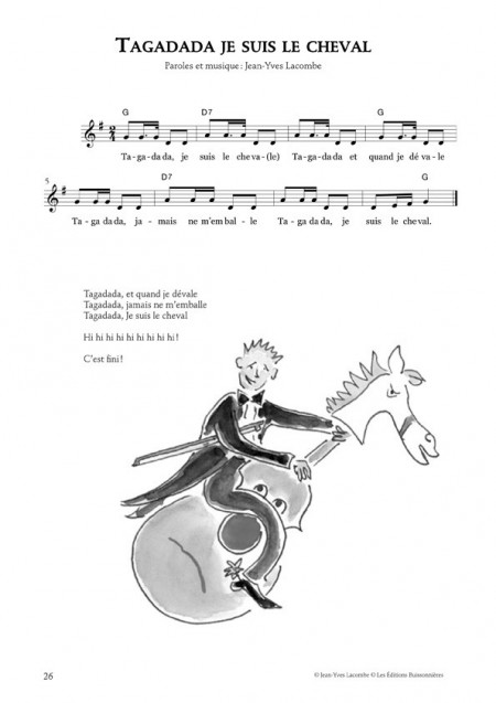 Les chansons animalières de Jean-Yves Lacombe, livre + CD