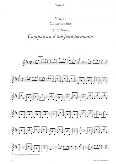 Antonio Vivaldi : Prima donna, arias pour contralto