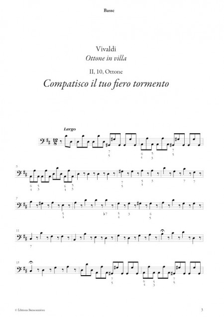 Antonio Vivaldi : Prima donna, arias pour contralto