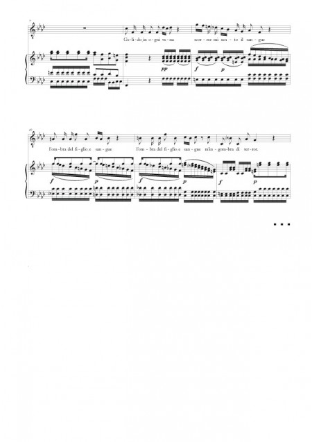 Vivaldi : Gelido in ogni vena (Farnace), chant et clavier