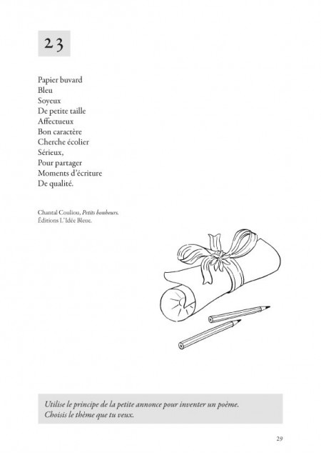 La Clé des Mots, recueil de poèmes et activités d'écriture au cycle III