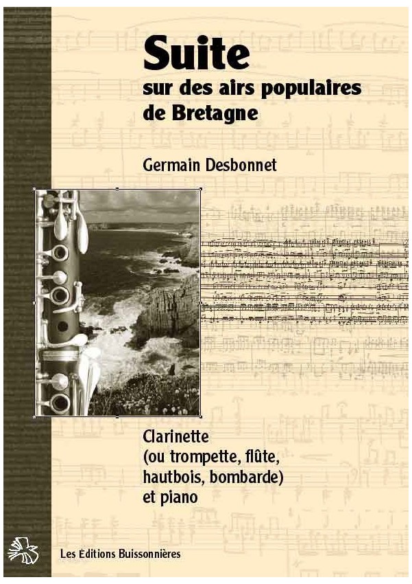 Desbonnet Suite sur des airs populaires de Bretagne Desbonnet Suite sur des airs populaires de Bretagne