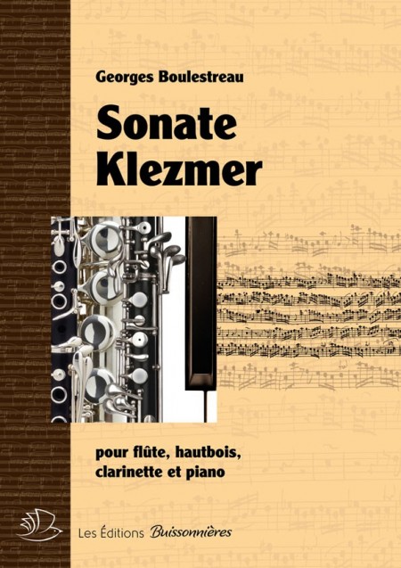 Sonate klezmer pour flûte, hautbois, clarinette et piano