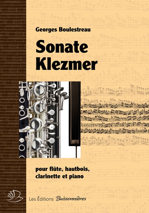 Sonate klezmer pour flûte, hautbois, clarinette et piano Sonate klezmer pour flûte, hautbois, clarinette et piano