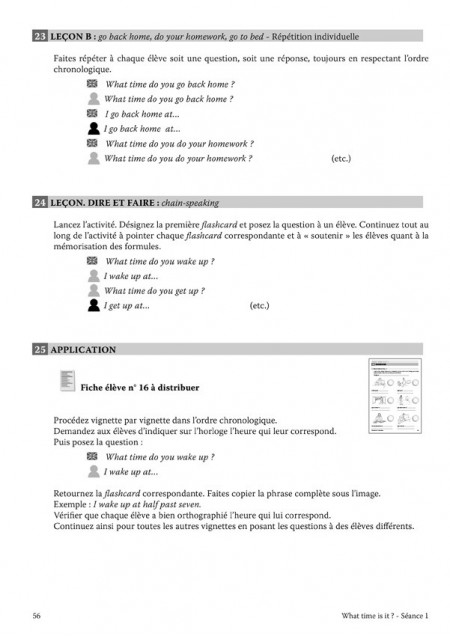 L'anglais au CM2