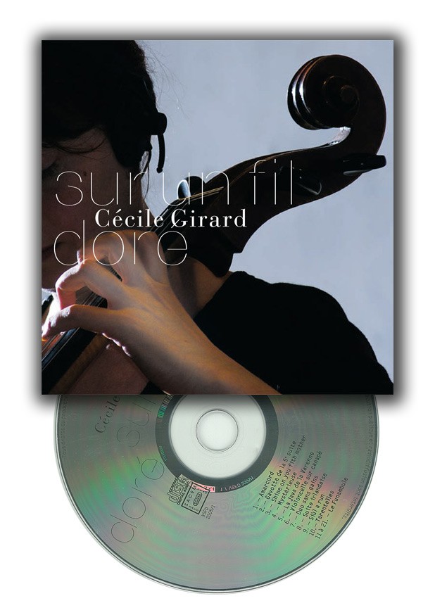 Sur un fil doré CD Cécile Girard Sur un fil doré CD Cécile Girard