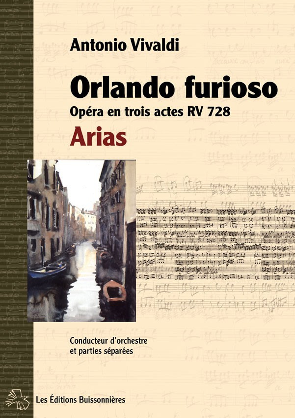 Vivaldi Orlando furioso (opéra RV 728) Arias Vivaldi Orlando furioso (opéra RV 728) Arias