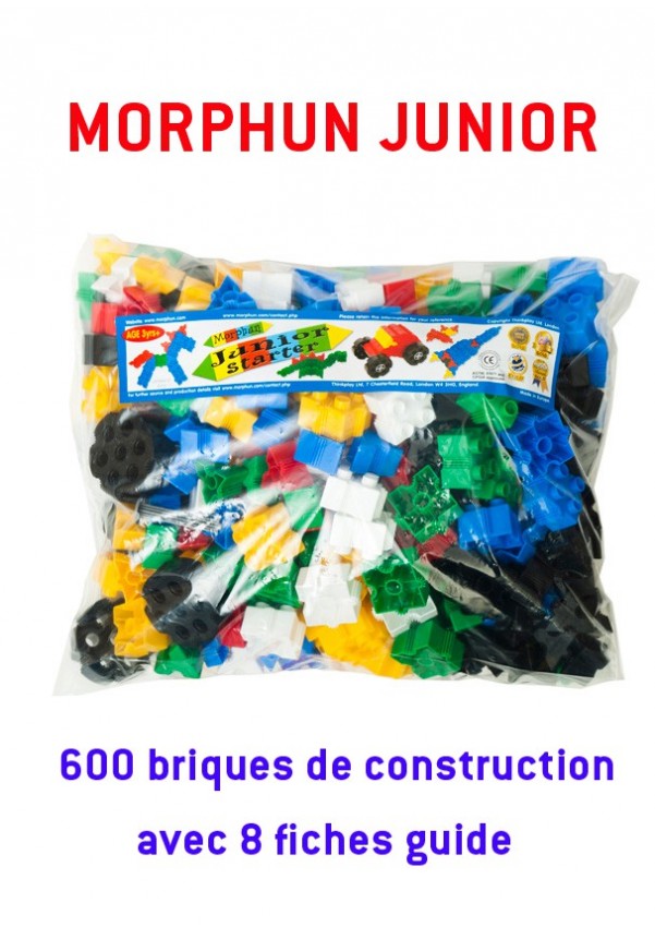 Morphun Junior : 600 briques Morphun Junior : 600 briques