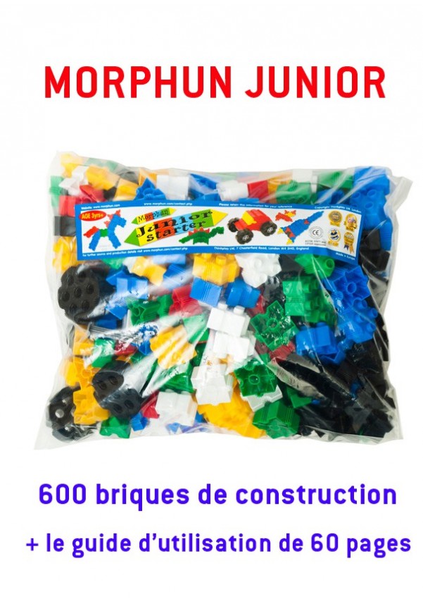 Morphun junior : 600 briques + le guide de 60 pages Morphun junior : 600 briques + le guide de 60 pages