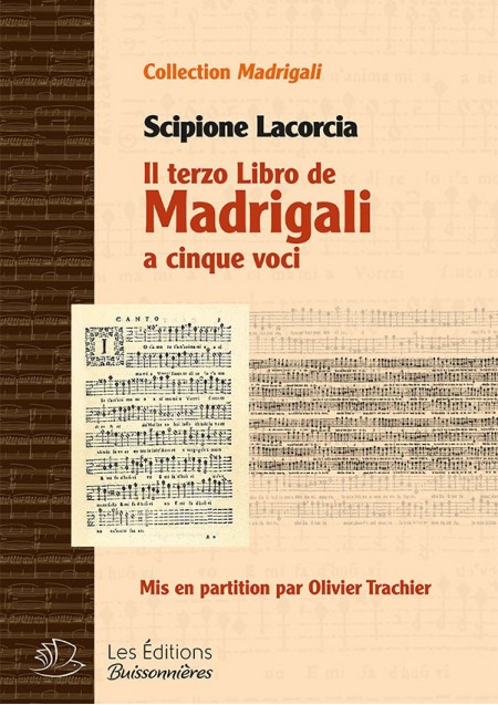Il terzo libro de Madrigali a cinque voci (Scipione Lacorcia)