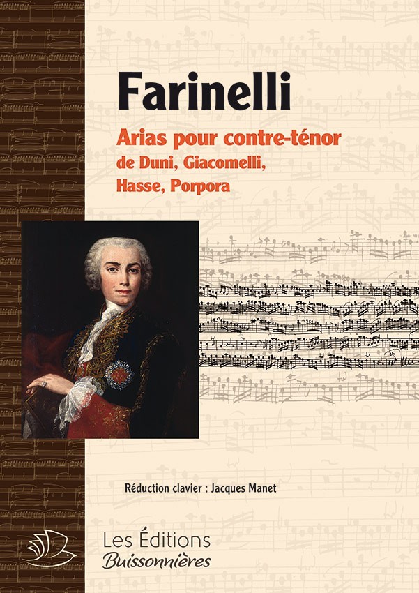 Farinelli : arias pour contre-ténor de Duni, Hasse, Giacomelli (chant & piano)