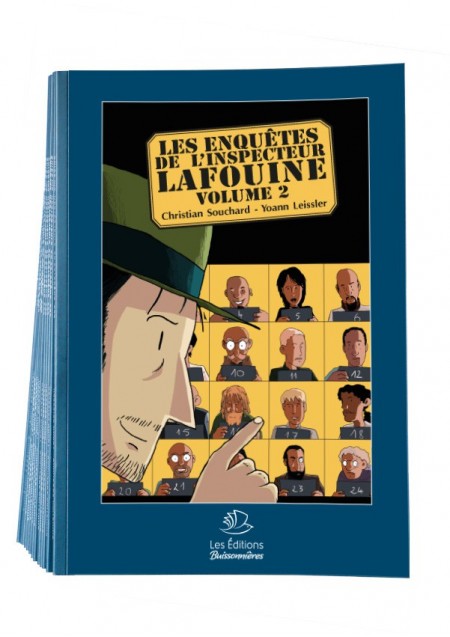 Lot de 12 + 1 BD Les Enquêtes de l'Inspecteur Lafouine volume 2