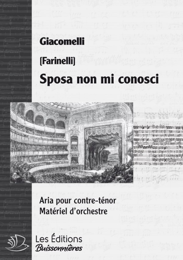 Giacomelli : Sposa non mi conosci (La Merope)