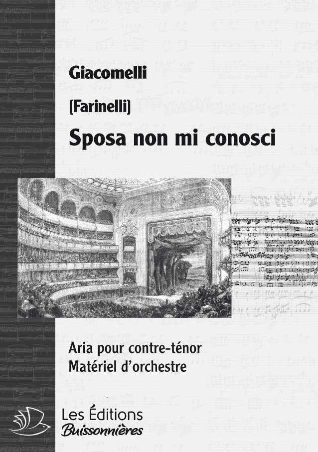 Giacomelli : Sposa non mi conosci (La Merope) Giacomelli : Sposa non mi conosci (La Merope)