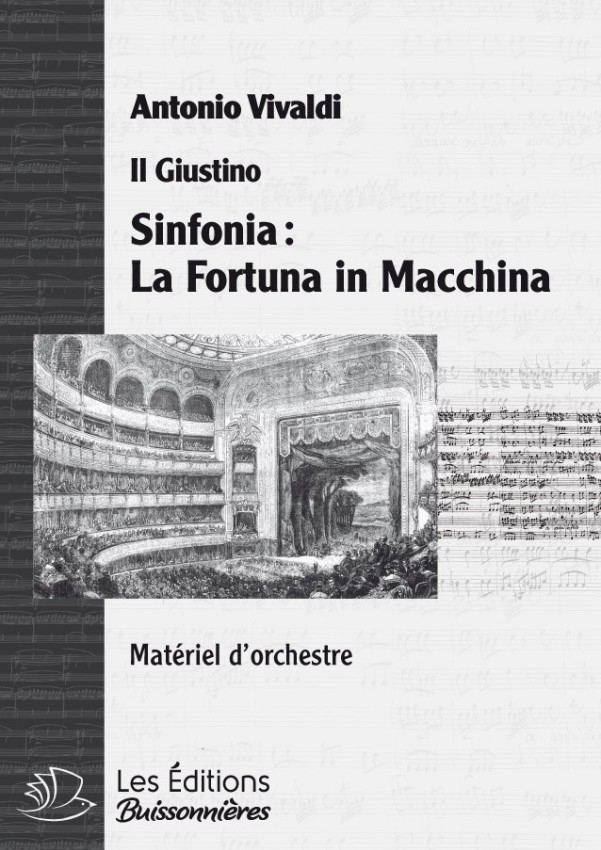 Vivaldi : La Fortuna in Macchina, sinfonia