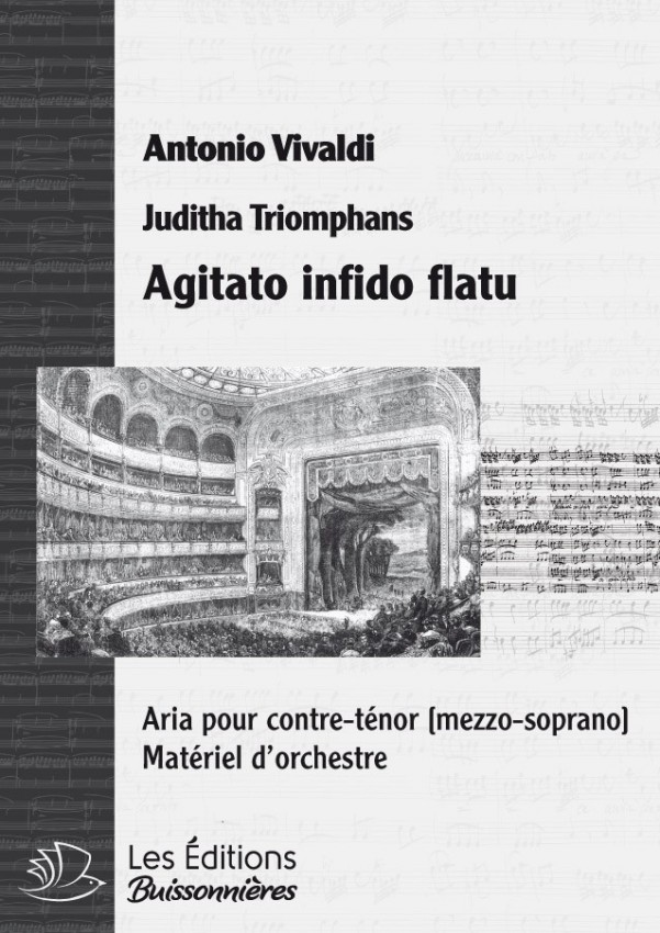 Vivaldi : Agitato infido flatu (Judith Triomphans), chant et orchestre Vivaldi : Agitato infido flatu (Judith Triomphans), chant et orchestre