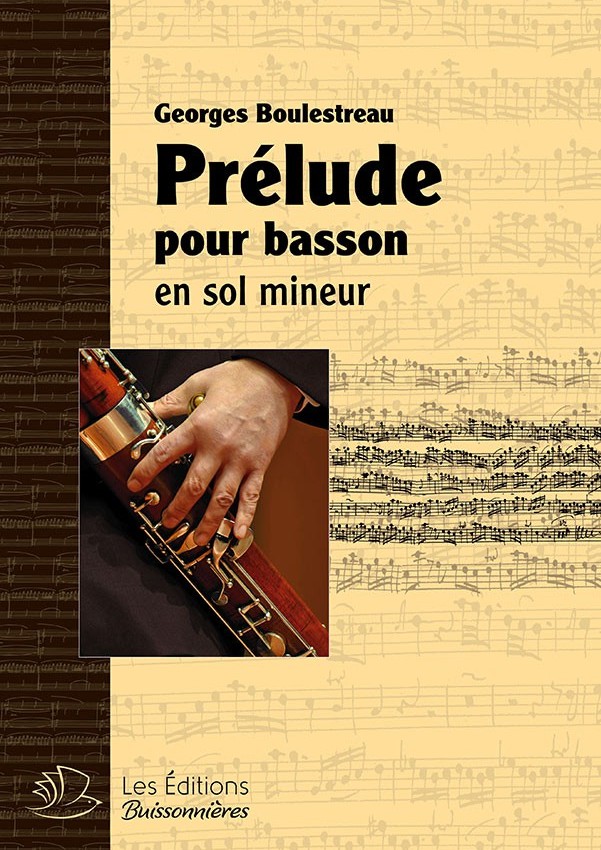 Prélude en sol mineur, pour basson solo (Georges Boulestreau)