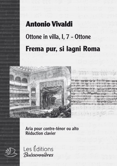 Vivaldi : Frema pur, si lagni Roma, chant et piano