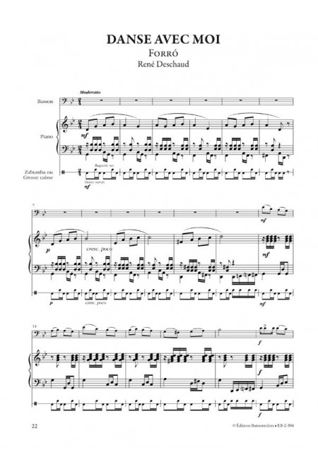 16 pièces pour basson (solo et avec piano)