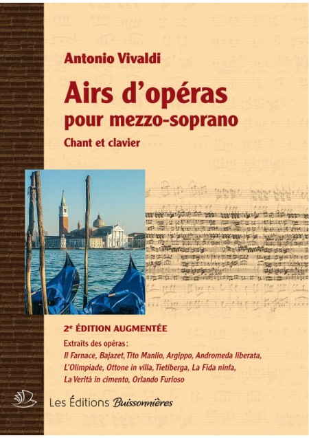 Vivaldi : Airs d'opéras pour Mezzo-soprano