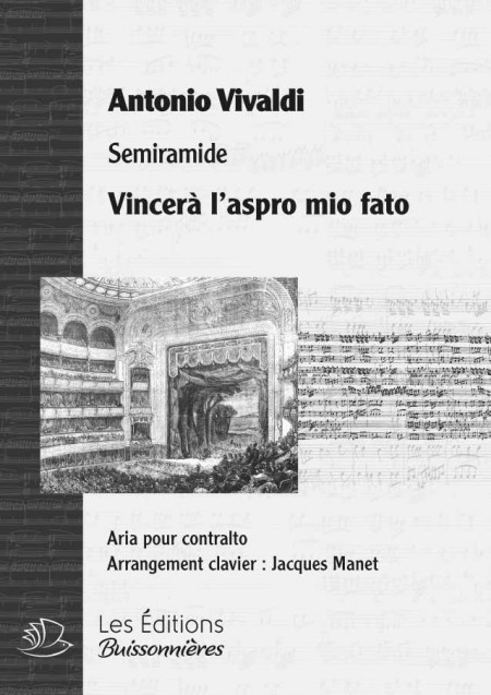 Vivaldi : Vincerà l'aspro mio fato (Semiramide), chant et orchestre