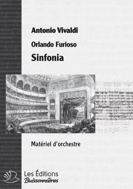 Vivaldi : Orlando furioso, RV 728, sinfonia