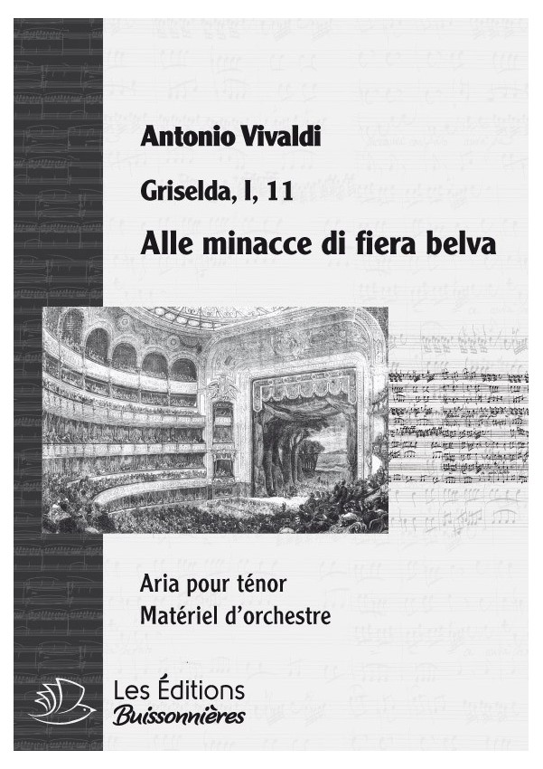 Vivaldi : Alle minacce di fiera belva, chant et orchestre