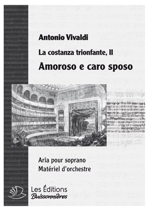 Vivaldi : Amoroso e caro sposo (La Costanza trionfante), chant et orchestre