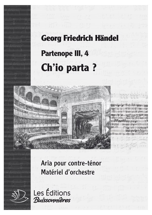 Vivaldi : Ch'io parta (Partenope), chant & orchestre Vivaldi : Ch'io parta (Partenope), chant & orchestre