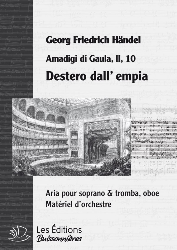 Händel : Destero dall'empia (Amadigi di Gaula) Händel : Destero dall'empia (Amadigi di Gaula)