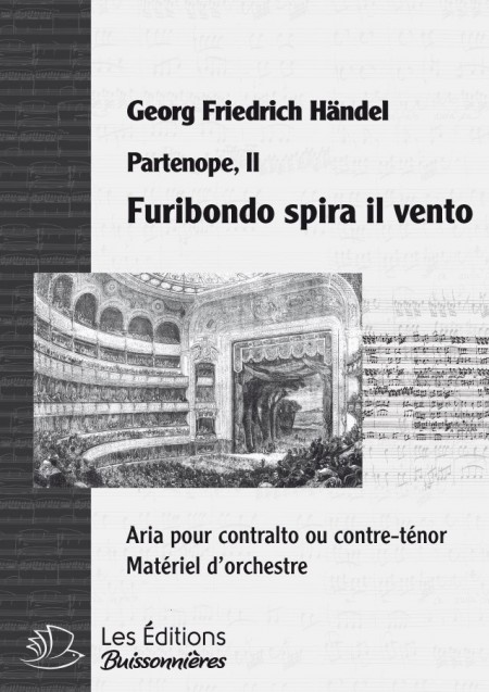 Handel :  Furibonda spira il sen (Partenope), chant et orchestre