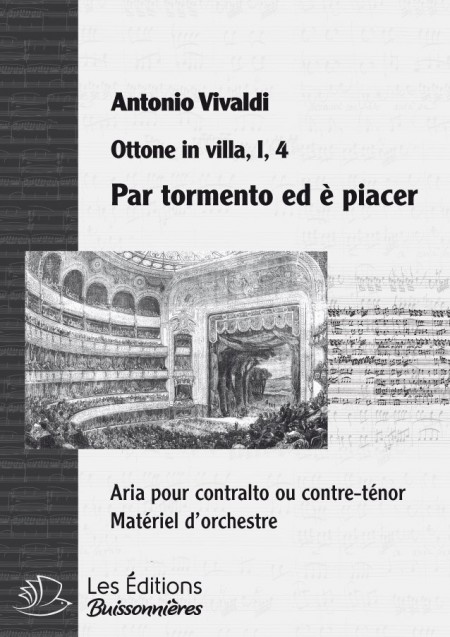 Vivaldi : Ombre vane, ingiusti orrori (Griselda), chant & orchestre