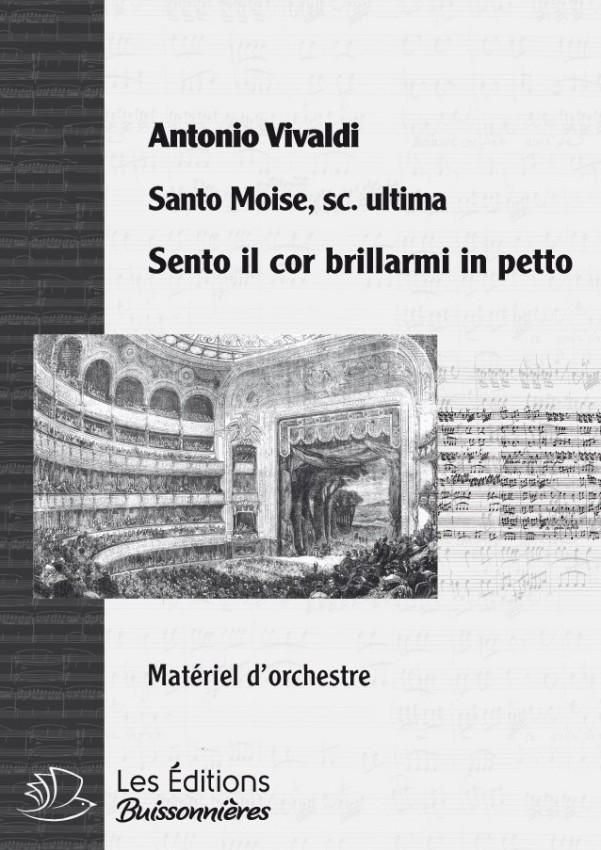 Vivaldi : Sento il cor brillerai in petto (Sante Moise), chant et orchestre