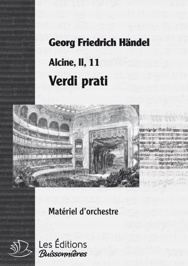 Handel : Verdi prati (Alcina), chant & orchestre Handel : Verdi prati (Alcina), chant & orchestre