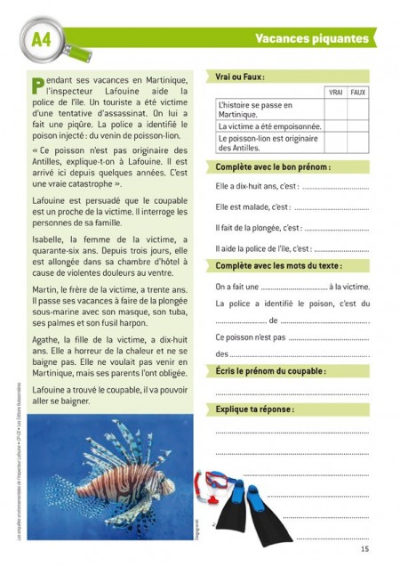 Les enquêtes environnementales de l'inspecteur Lafouine tome 6, CYCLE II