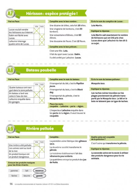 Les enquêtes environnementales de l'inspecteur Lafouine tome 6, CYCLE II