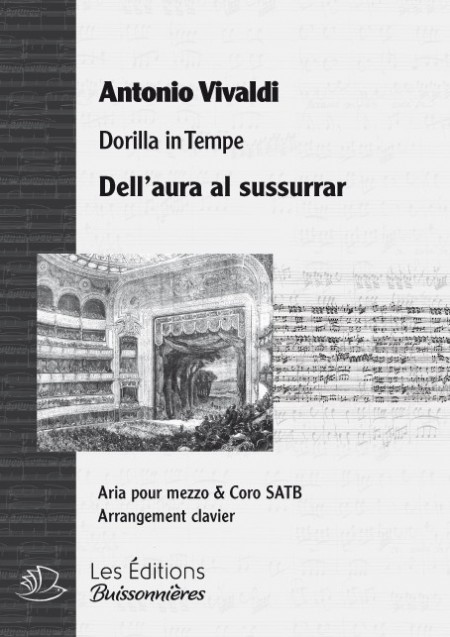 Vivaldi : Dell'aura al sussurrar (Dorilla in tempe) chant & clavier