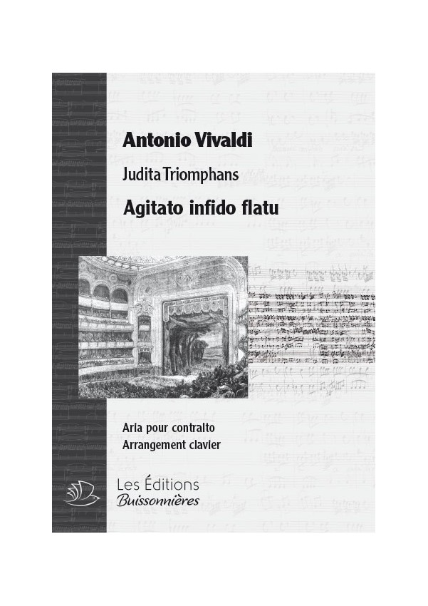 Vivaldi : Agitato infido flatu (Juditha Triomphans), chant et clavier