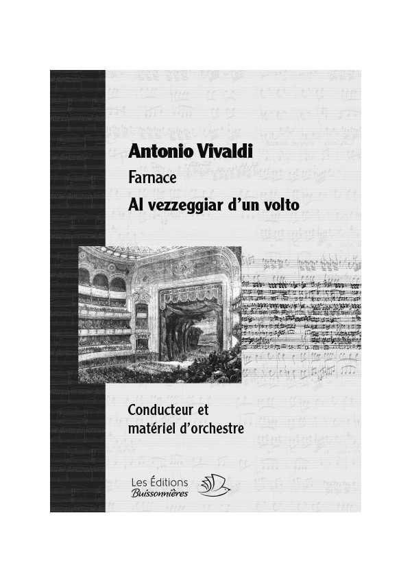 Vivaldi :  Al vezzeggiar d'un volto, chant et orchestre