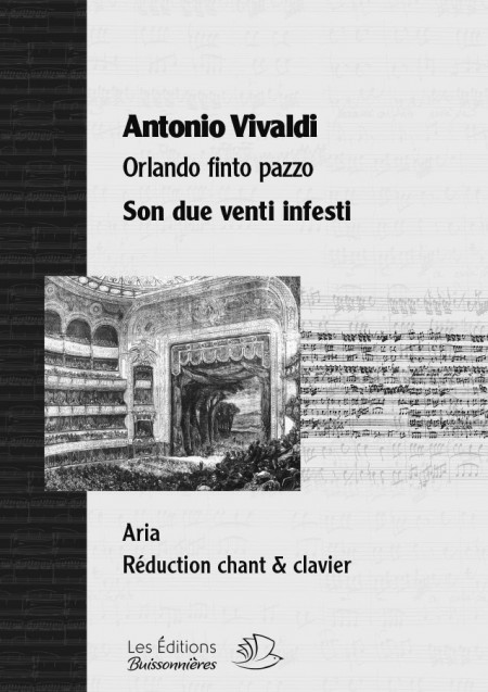 Vivaldi : Son due venti infesti, chant et clavier