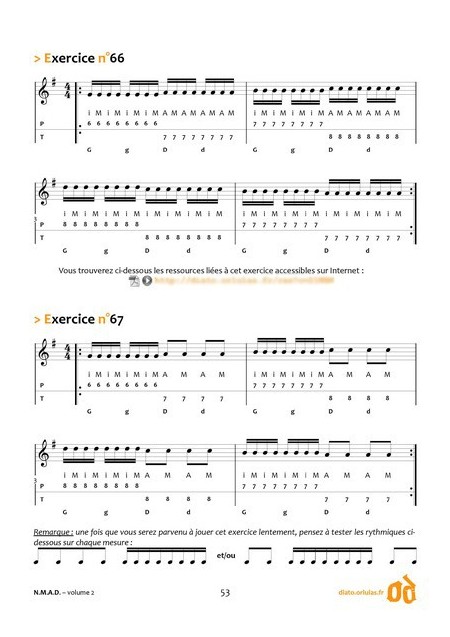 Nouvelle méthode d'accordéon Diatonique - vol.2 - ORLUDIATO