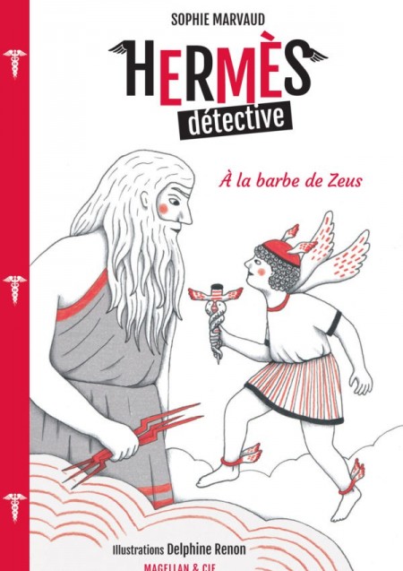 Hermès détective, à la barbe de Zeus